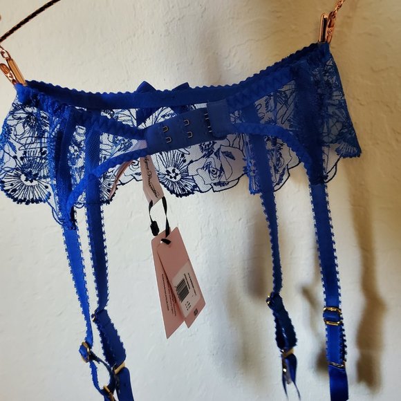 Agent Provocateur NWT - Jayce Suspender in Cobalt | Size 1 - Picture 8 of 11